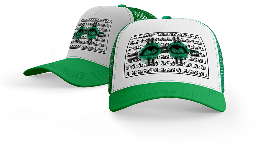 AMEHLO TRUCKER CAP GREEN